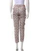 Isabel Marant Floral Print Skinny Leg Pants