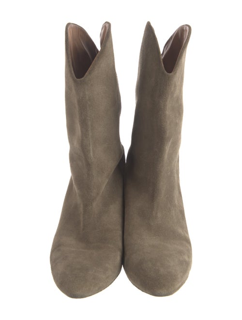 Isabel Marant Suede Western Boots
