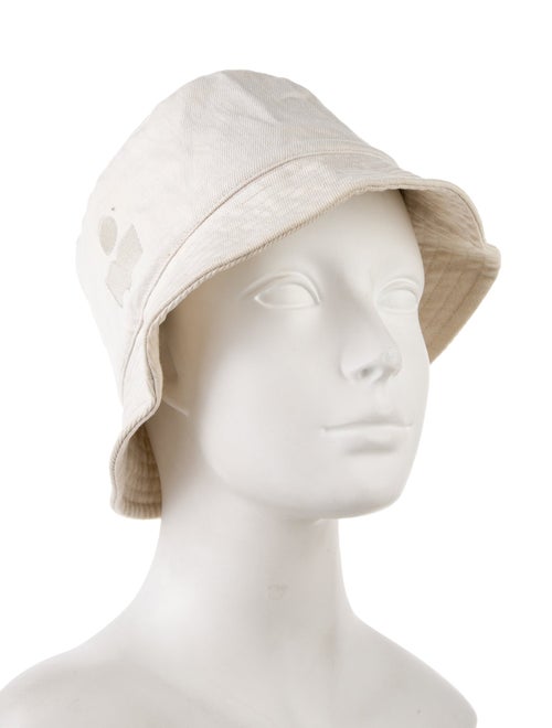 Isabel Marant Embroidered Logo Bucket Hat