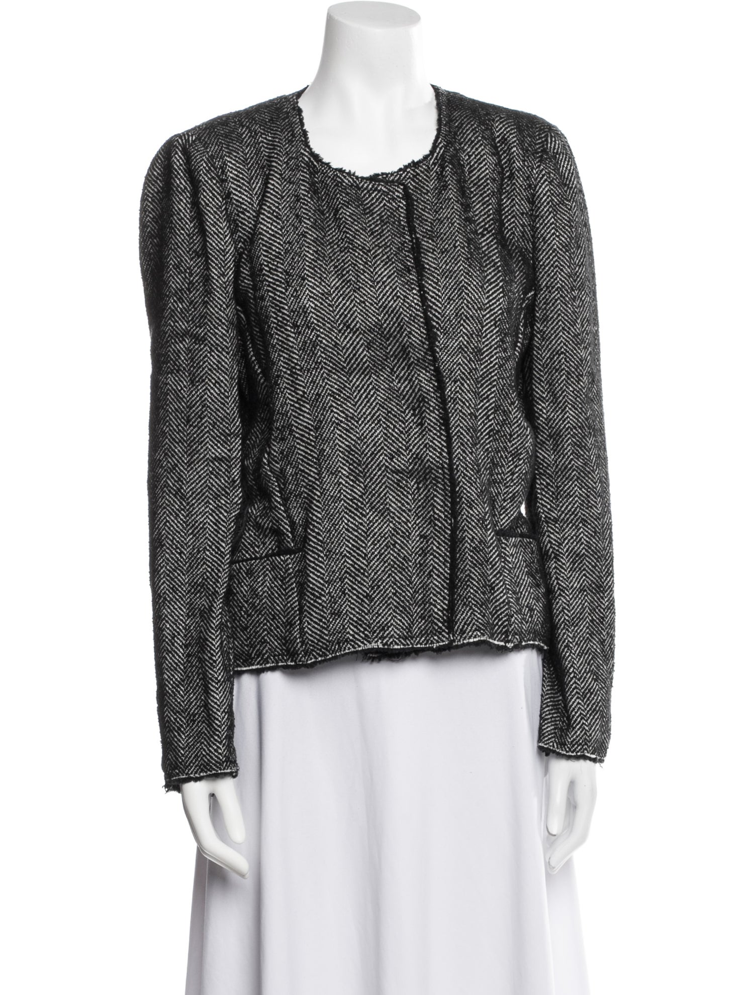 Isabel Marant Linen Printed Evening Jacket