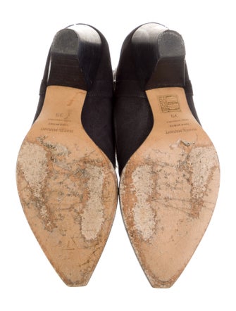 Isabel Marant Suede Crystal Embellishments Western Boots