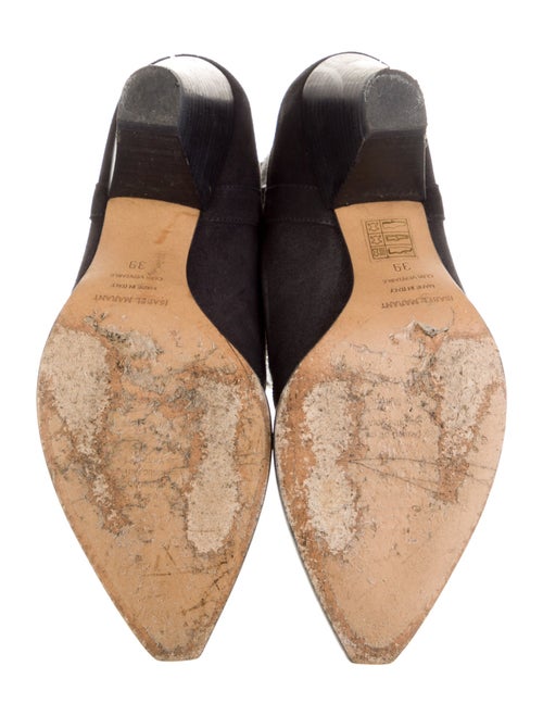 Isabel Marant Suede Crystal Embellishments Western Boots