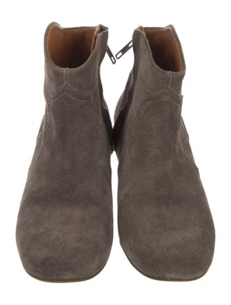 Isabel Marant Suede Western Boots