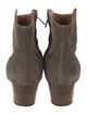 Isabel Marant Suede Western Boots