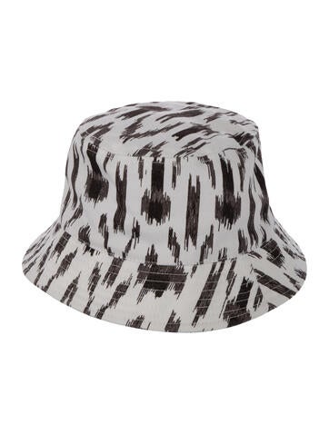 Isabel Marant Hats Pattern Embroidered Bucket Hat