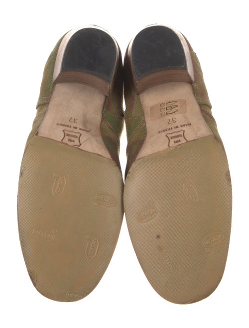 Isabel Marant Canvas Printed Western Boots