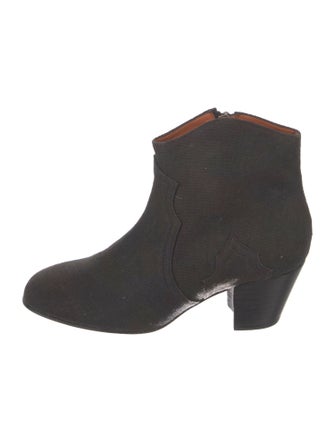 Isabel Marant Suede Western Boots