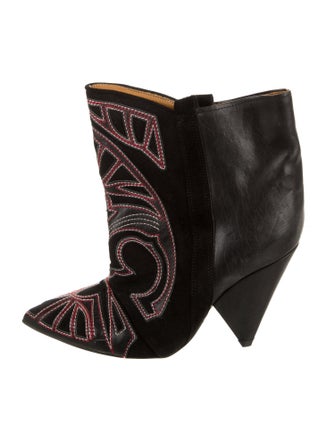 Isabel Marant Suede Printed Boots