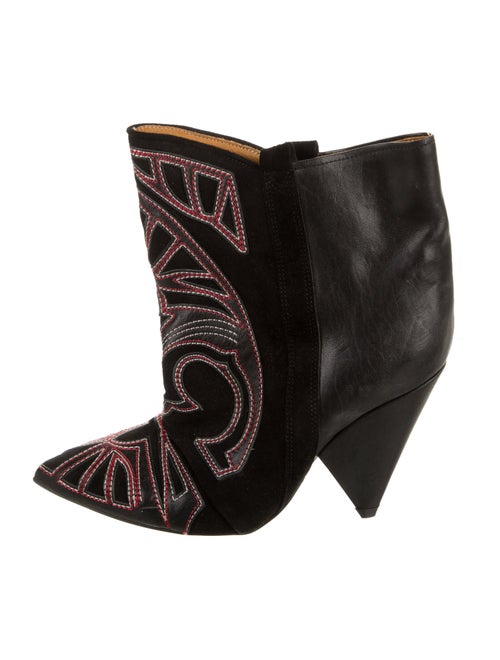 Isabel Marant Suede Printed Boots