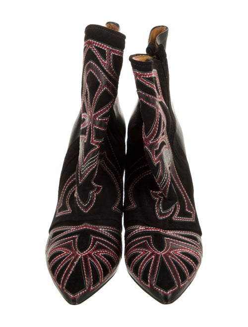 Isabel Marant Suede Printed Boots