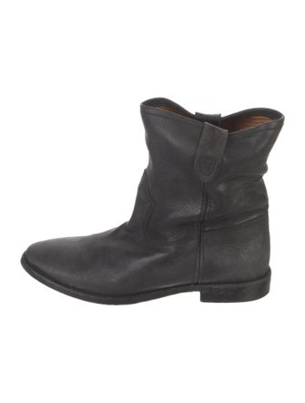 Isabel Marant Leather Moto Boots