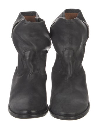 Isabel Marant Leather Moto Boots