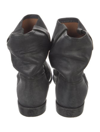 Isabel Marant Leather Moto Boots