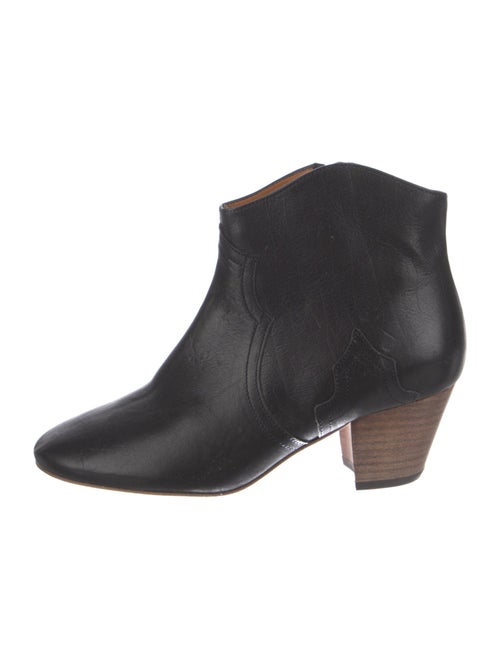 Isabel Marant Leather Western Boots