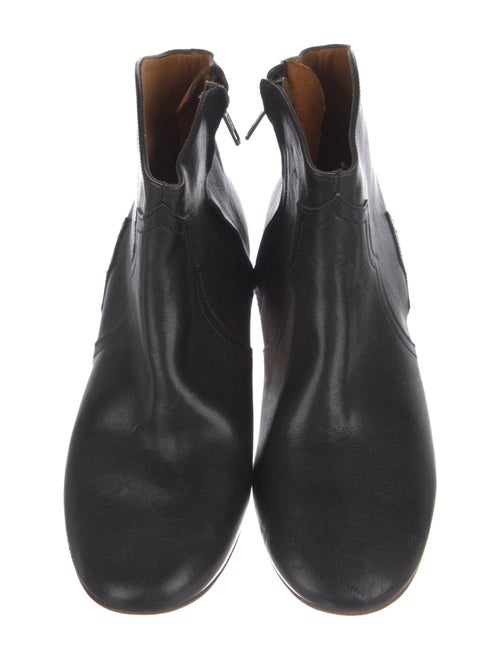 Isabel Marant Leather Western Boots