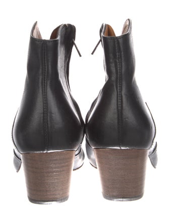 Isabel Marant Leather Western Boots
