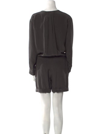 Isabel Marant Silk Crew Neck Romper