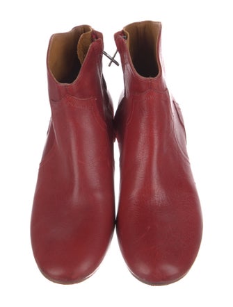 Isabel Marant Leather Western Boots