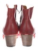 Isabel Marant Leather Western Boots