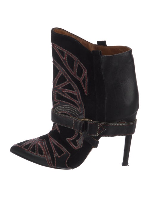 Isabel Marant Suede Printed Boots