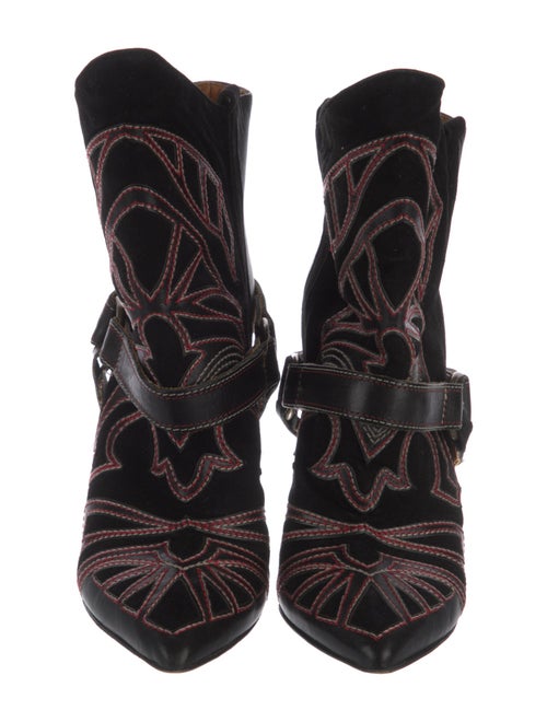 Isabel Marant Suede Printed Boots