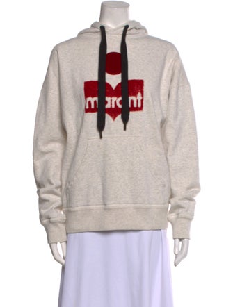 Isabel Marant Graphic Print Crew Neck Sweatshirt