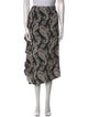 Isabel Marant Silk Midi Length Skirt