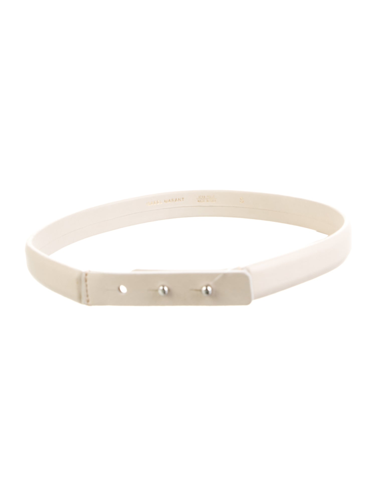 Isabel Marant Skinny Leather Waist Belt