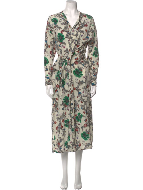 Isabel Marant Floral Print Long Dress