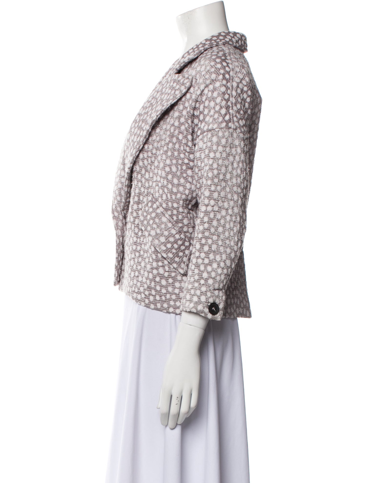 Isabel Marant Tweed Pattern Blazer