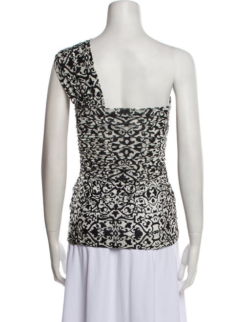 Isabel Marant Printed One-Shoulder Top