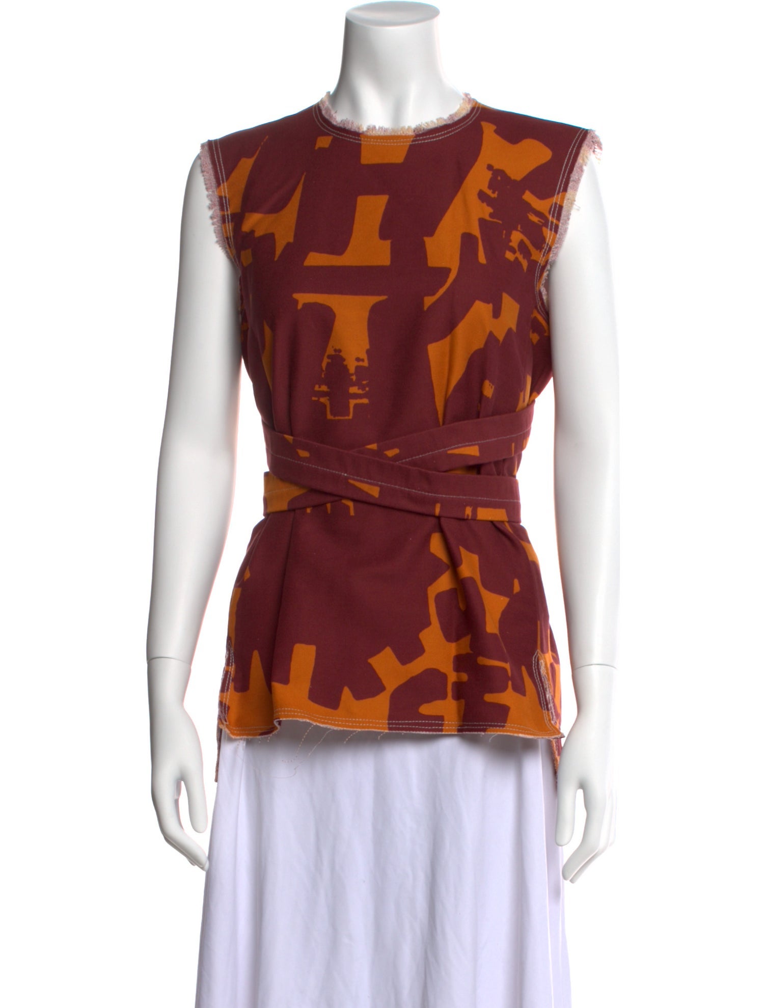 Isabel Marant Printed Crew Neck Top w/ Tags