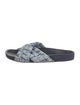 Isabel Marant Suede Tie-Dye Print Slides