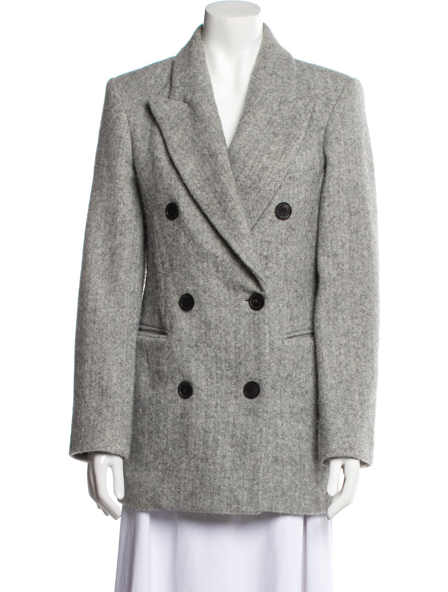 Isabel Marant Alpaca Peacoat