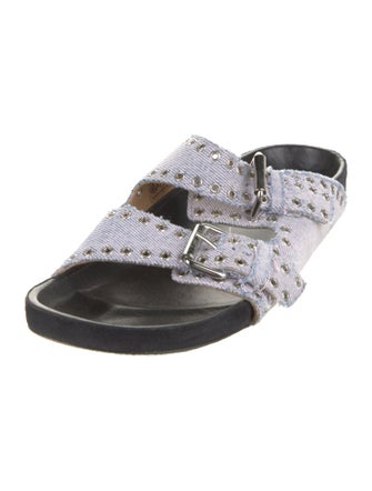 Isabel Marant Denim Slides