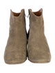 Isabel Marant Suede Western Boots