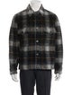 Isabel Marant Plaid Print Trucker Jacket