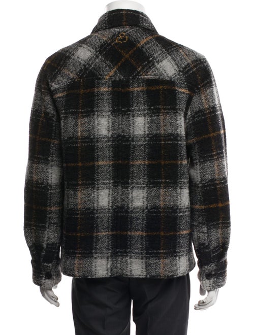 Isabel Marant Plaid Print Trucker Jacket