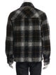 Isabel Marant Plaid Print Trucker Jacket