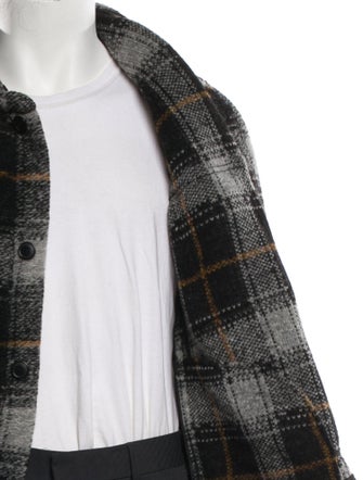 Isabel Marant Plaid Print Trucker Jacket