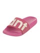 Isabel Marant Rubber Printed Slides