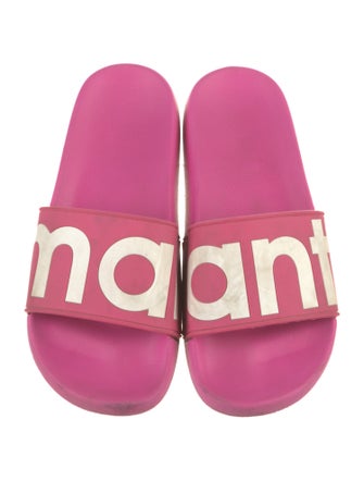 Isabel Marant Rubber Printed Slides