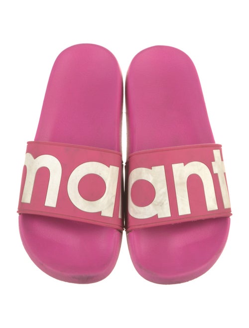 Isabel Marant Rubber Printed Slides