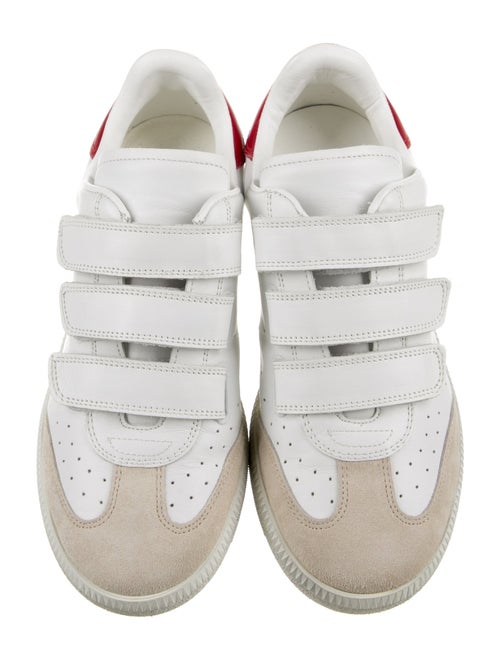 Isabel Marant Leather Printed Sneakers