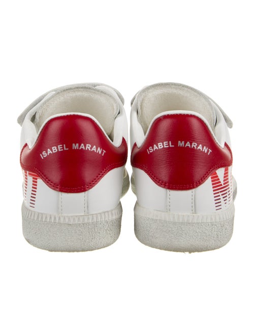 Isabel Marant Leather Printed Sneakers