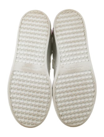 Isabel Marant Leather Printed Sneakers