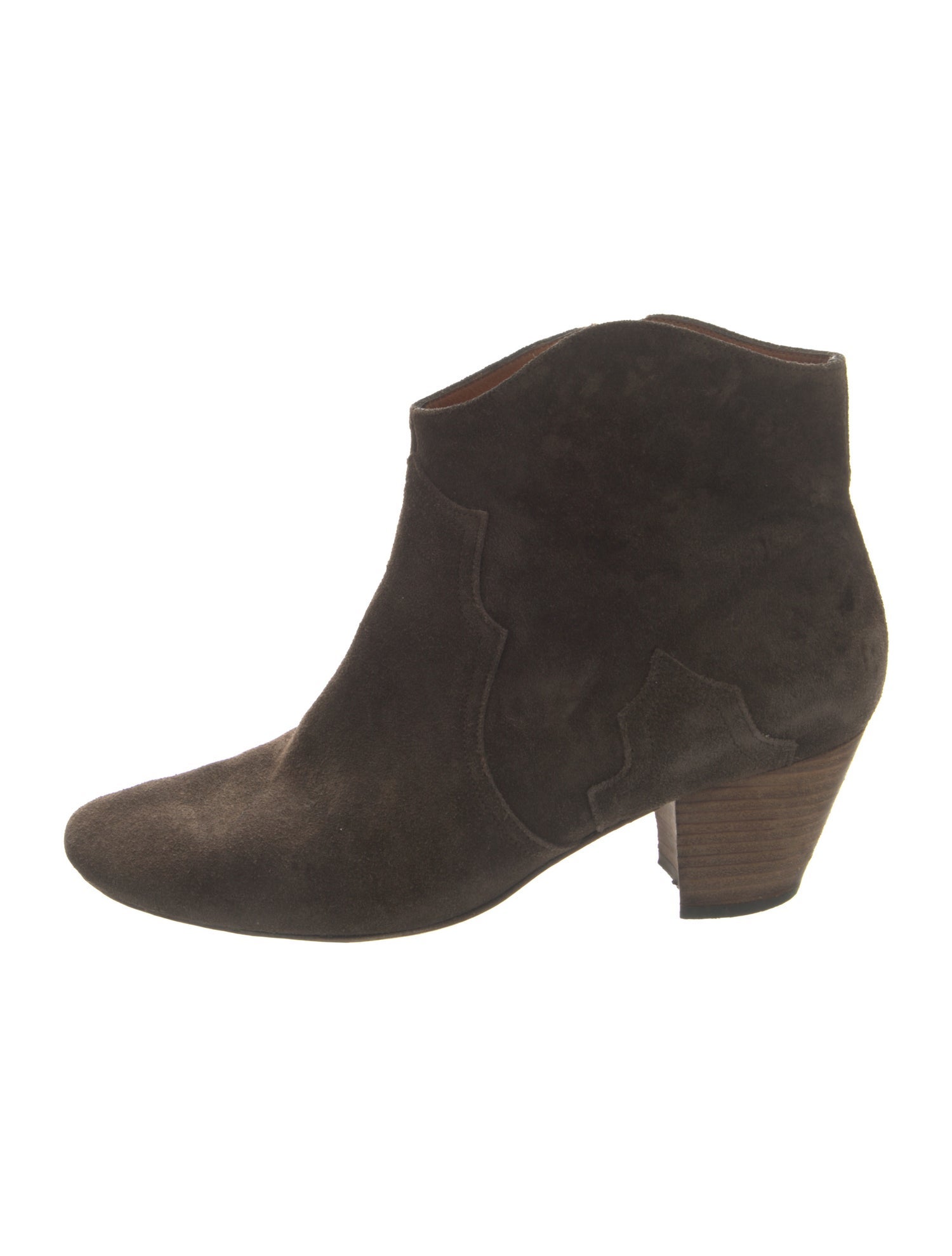 Isabel Marant Suede Western Boots