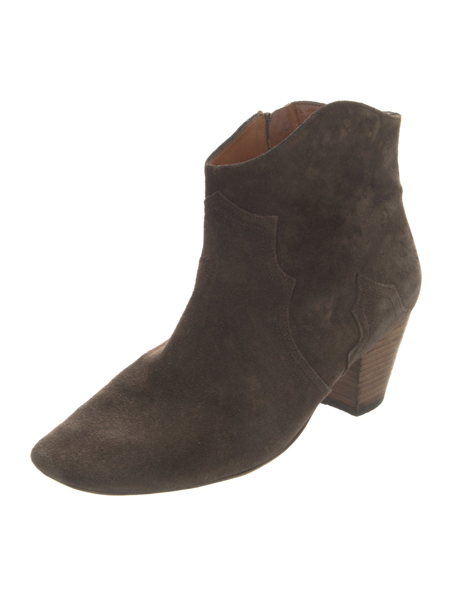Isabel Marant Suede Western Boots