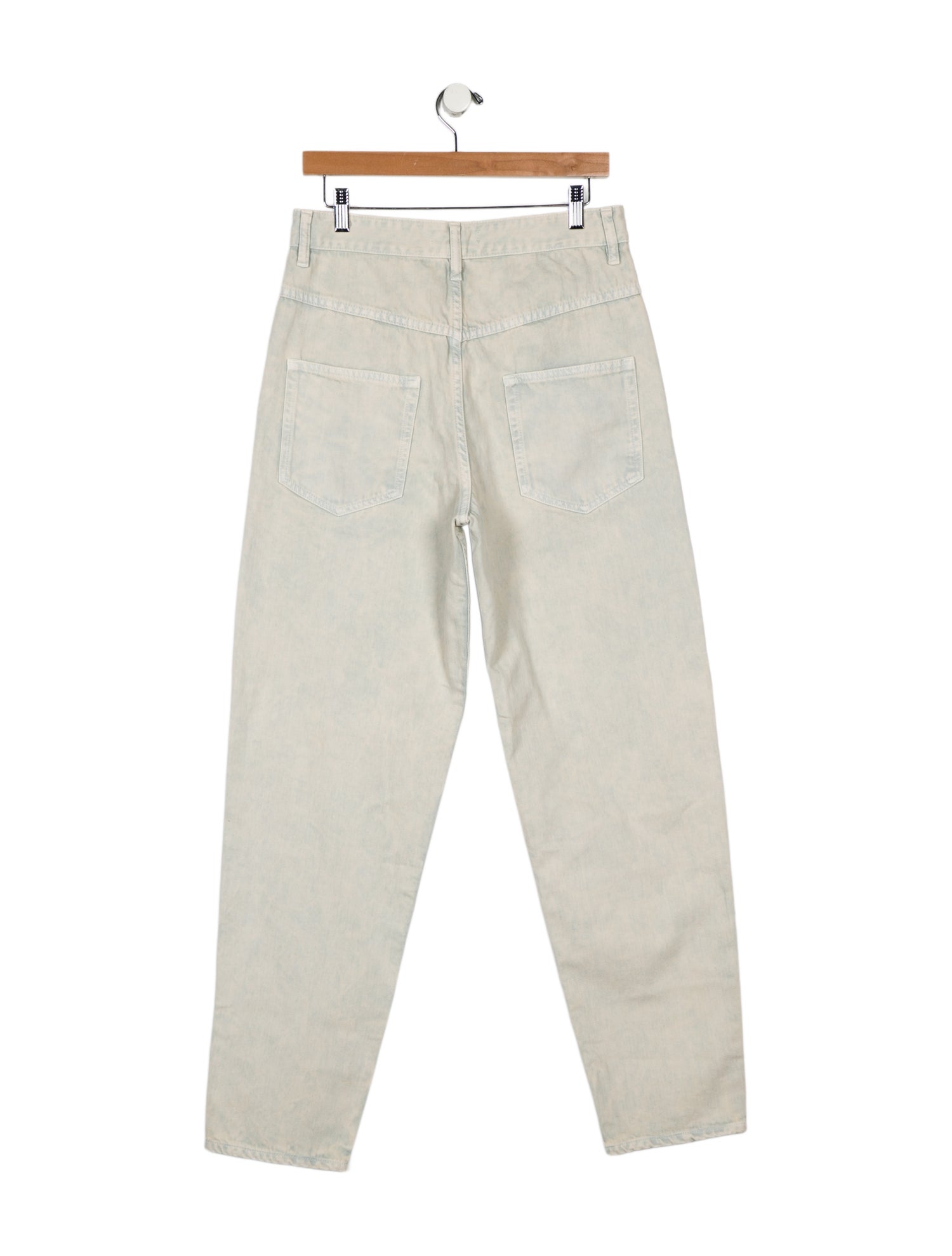Isabel Marant High-Rise Straight Leg Jeans