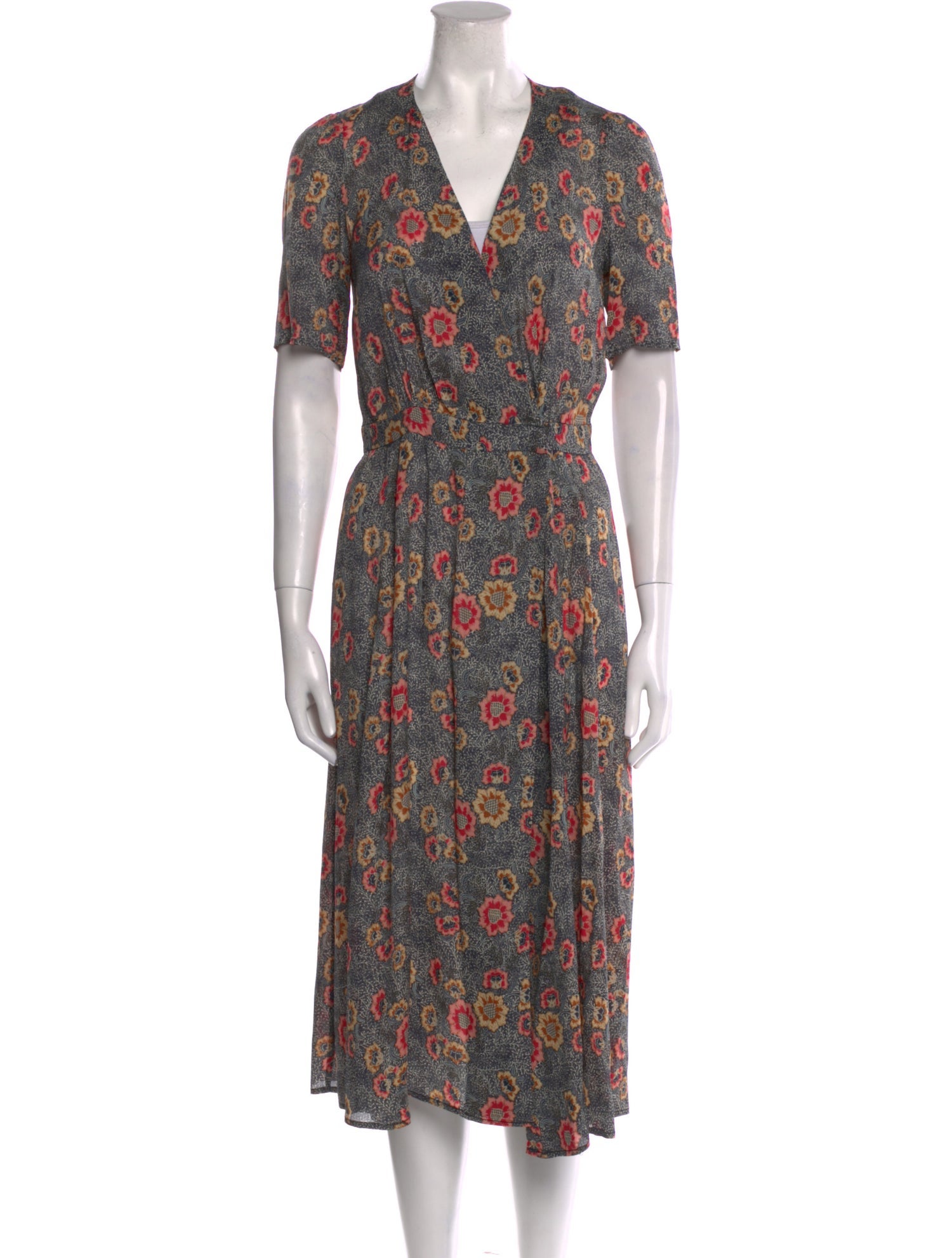 Isabel Marant Floral Print Long Dress